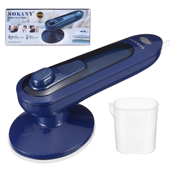 SOKANY Mini fer à repasser domestique Portable avec vapeur pour vêtements repassage à la main chauffage rapide voyage