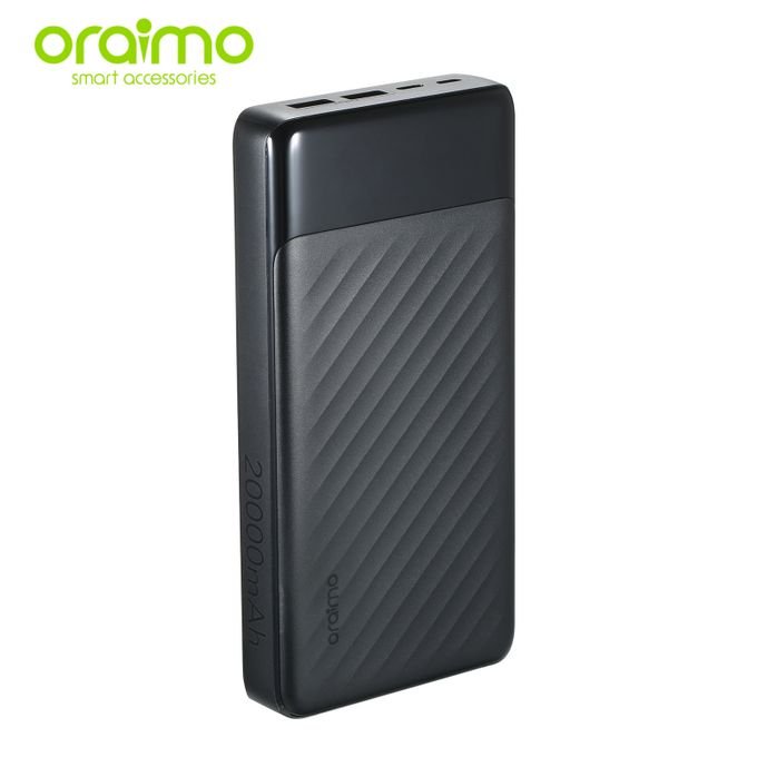 Pawer kank Oraimo 20000 Mah 2.1a Groupe De Chargement Rapide