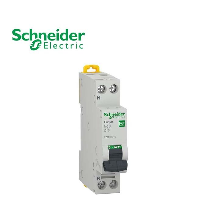 Disjoncteur Miniature 1P+N 16A 4500A Schneider Electric