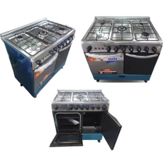 Cuisinière OSCAR 70x90 - 5 foyers - Inox - 12 mois garantie – Image 2