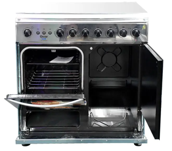 Cuisinière OSCAR 70x90 - 5 foyers - Inox - 12 mois garantie – Image 4